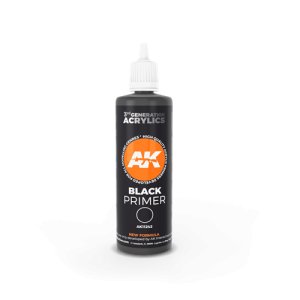 画像1: AKアクリル3G[AK11242][3G]3Gブラックプライマー　100ML (1)