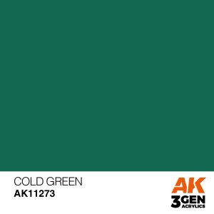 画像1: AKアクリル3G[AK11273][3G]カラーパンチ・コールドグリーン (1)