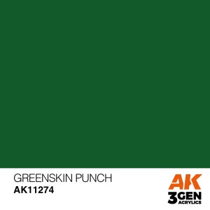 画像1: AKインタラクティブ[AK11274][3G]カラーパンチ・グリーンスキン (1)