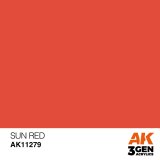 AKアクリル3G[AK11279][3G]カラーパンチ・サンレッド