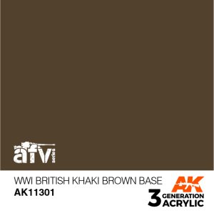 画像1: AKアクリル3G[AK11301][3G]WW1カークブラウンベース (1)