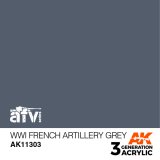 AKアクリル3G[AK11303][3G]WW1フレンチアーティレリーグレイ