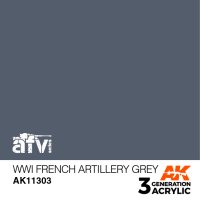 AKアクリル3G[AK11303][3G]WW1フレンチアーティレリーグレイ