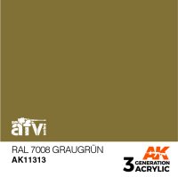 AKアクリル3G[AK11313][3G]RAL7008　グラウグリュン