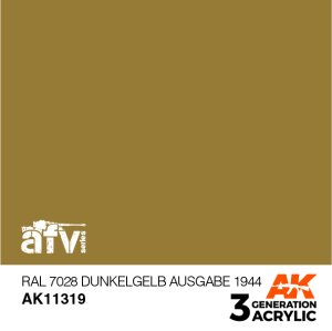 画像1: AKアクリル3G[AK11319]RAL7028　デュンケルゲルプ・アウスゲーベ1944 (1)