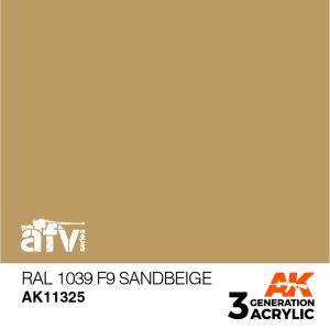 画像1: AKアクリル3G[AK11325]RAL1039　F9サンドベージュ (1)