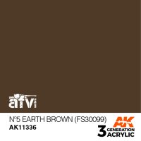 AKアクリル3G[AK11336][3G]No5 アースブラウン(FS30099)