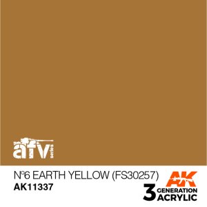 画像1: AKアクリル3G[AK11337][3G]No6 アースイエロー(FS30257) (1)