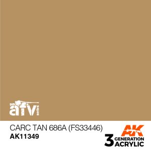 画像1: AKアクリル3G[AK11349][3G]カークタン686A (FS33446) (1)