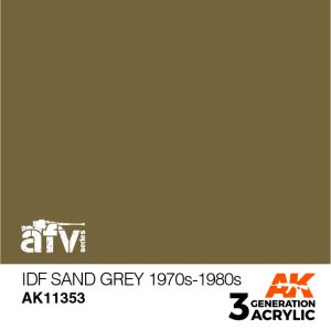 画像1: AKアクリル3G[AK11353][3G]IDFサンドグレイ1970s-80s (1)