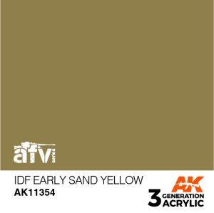 画像1: AKアクリル3G[AK11354]IDF初期サンドイエロー (1)