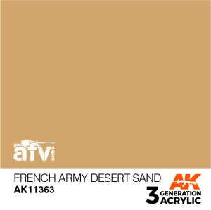 画像1: AKアクリル3G[AK11363][3G]フランス軍デザートサンド (1)