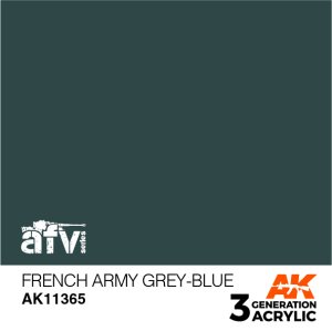 画像1: AKアクリル3G[AK11365][3G]フランス軍グレイブルー (1)