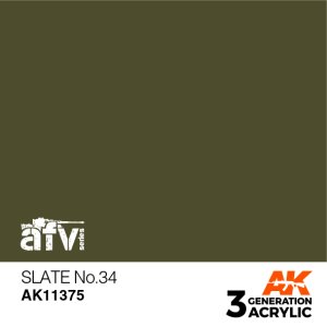 画像1: AKアクリル3G[AK11375][3G]スレートNo.34 (1)