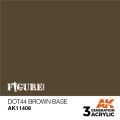AKアクリル3G[AK11408][3G]ドット44 ブラウンベース