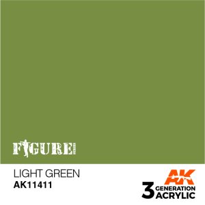 画像1: AKアクリル3G[AK11411][3G]ライトグリーン (1)