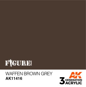画像1: AKアクリル3G[AK11416][3G]ヴァッフェンブラウングレイ (1)