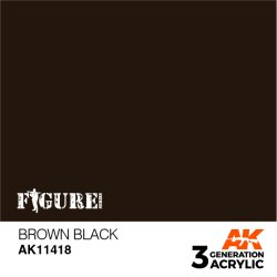 画像1: AKアクリル3G[AK11418][3G]ブラウンブラック