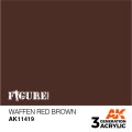 AKアクリル3G[AK11419][3G]ヴァッフェンレッドブラウン