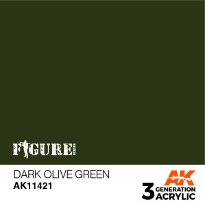 画像1: AKアクリル3G[AK11421][3G]ダークオリーブグリーン (1)