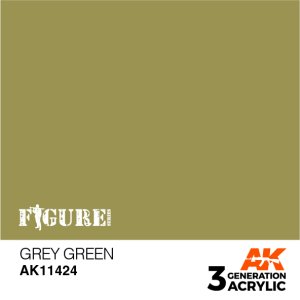 画像1: AKアクリル3G[AK11424][3G]グレイグリーン (1)