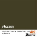 AKアクリル3G[AK11425][3G]フィールドグレーベース#1(グリーンユニフォーム)