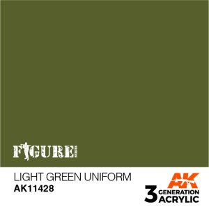 画像1: AKアクリル3G[AK11428][3G]ライトグリーンユニフォーム (1)