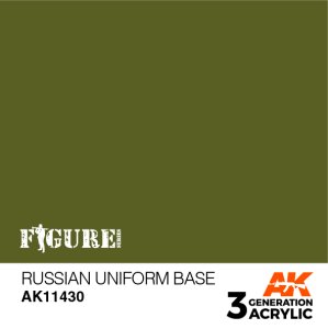 画像1: AKアクリル3G[AK11430][3G]ロシアンユニフォームベース (1)