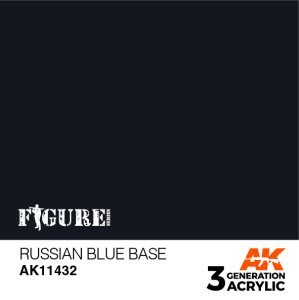 画像1: AKアクリル3G[AK11432]ロシアンブルーベース (1)