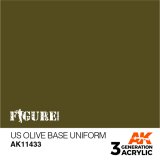 AKアクリル3G[AK11433][3G]USオリーブドラブユニフォーム