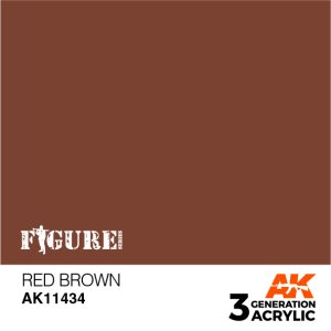 画像1: AKアクリル3G[AK11434][3G]レッドブラウン (1)