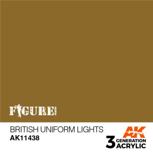 画像1: AKアクリル3G[AK11438][3G]ブリティッシュユニフォームライト (1)