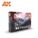 画像1: AKアクリル3G[AK11608][3G]メタリックス6色セット (1)