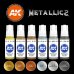 画像3: AKアクリル3G[AK11608][3G]メタリックス6色セット (3)