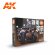 画像1: AKアクリル3G[AK11613]スキン＆レザーカラーズ6色セット (1)