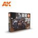 画像1: AKアクリル3G[AK11613][3G]スキン＆レザーカラーズ6色セット (1)