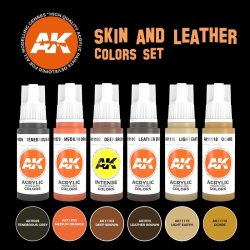 画像3: AKアクリル3G[AK11613][3G]スキン＆レザーカラーズ6色セット