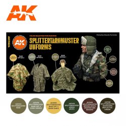 画像2: AKアクリル3G[AK11624][3G]スプリッター迷彩服カラー6色セット