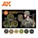 画像2: AKアクリル3G[AK11626][3G]武装SS春夏カモフラージュカラー6色セット (2)