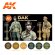 画像2: AKアクリル3G[AK11628]DAK兵士ユニフォームカラー6色セット (2)