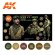 画像2: AKアクリル3G[AK11634][3G]WW2アメリカ軍ユニフォームカラー6色セット (2)