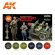 画像2: AKアクリル3G[AK11635][3G]ソビエトWW2ユニフォームカラー6色セット (2)