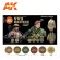 画像2: AKアクリル3G[AK11636][3G]WW2イギリスユニフォームカラー6色セット (2)