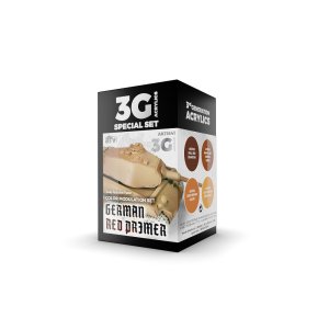 画像1: AKアクリル3G[AK11641][3G]ドイツ軍レッドプライマー用モジュレーション4色セット (1)