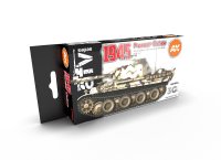 AKアクリル3G[AK11654][3G]1945ドイツ軍後期塗装色6色セット