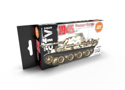 画像1: AKアクリル3G[AK11654][3G]1945ドイツ軍後期塗装色6色セット