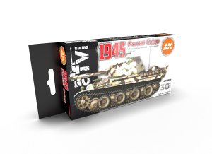 画像1: AKアクリル3G[AK11654][3G]1945ドイツ軍後期塗装色6色セット (1)