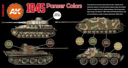 画像2: AKアクリル3G[AK11654][3G]1945ドイツ軍後期塗装色6色セット