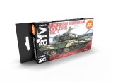 AKアクリル3G[AK11662][3G]現用ロシア軍AFVカラー6色セット1