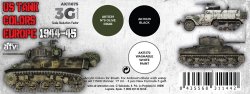 画像2: AKアクリル3G[AK11675][3G]アメリカ戦車塗装色ヨーロッパ戦線1944-45年3色セット